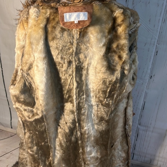 Long Suede Coat - Picture 7 of 8